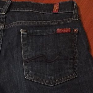 7 for all mankind straight leg jeans